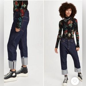 R13 Tailored Drop Jeans